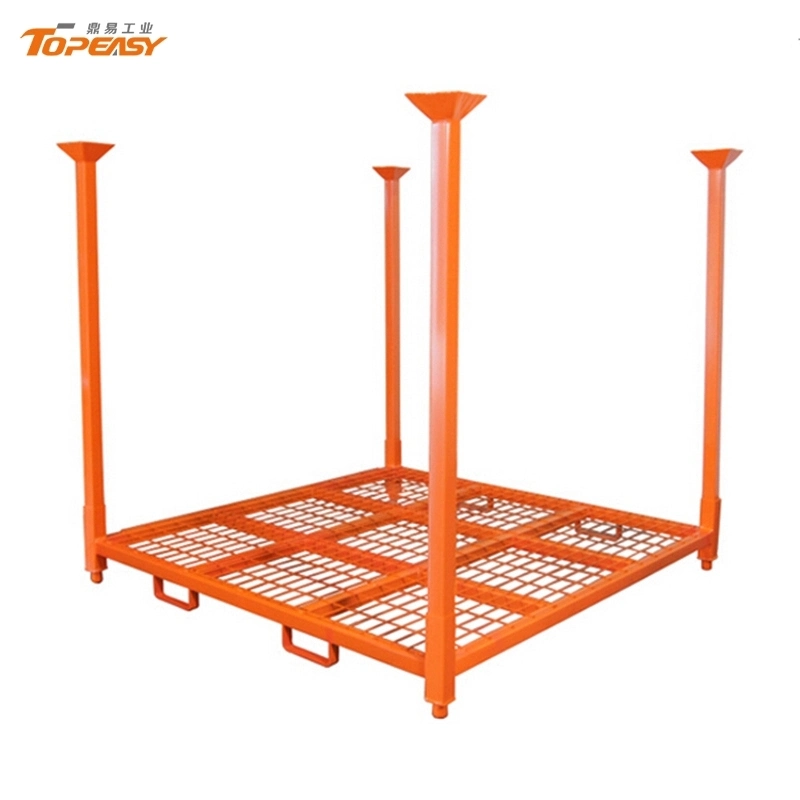 Customized Heavy Duty Powder Coating Stacking Tire Racks for Warehouse Open Frame Rack