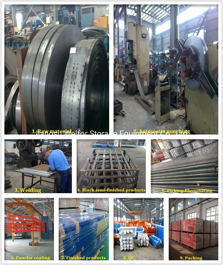 Warehouse Storage Heavy Duty Steel Stacking Tyre Racking