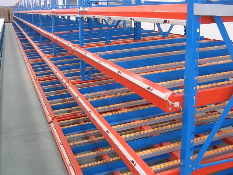 Industrial Storage Steel Carton Flow Through Gravity Rack