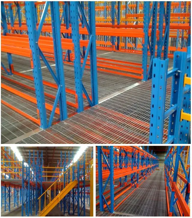 Heavy Duty Steel Metal Platform Mezzanine Racking for Industrial Warehouse Storage